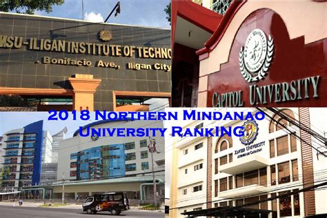 Colleges and Universities in Mindanao .